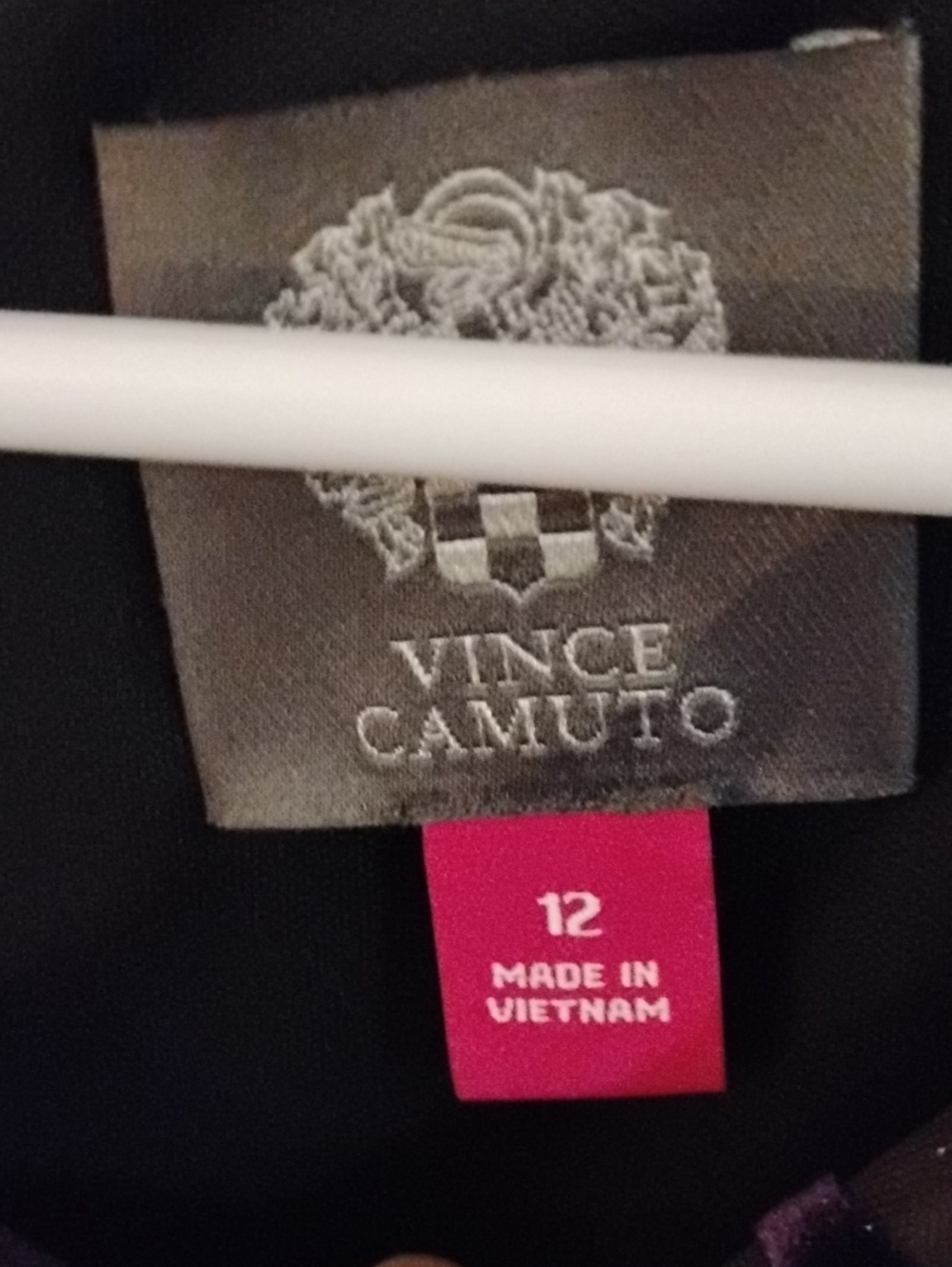 Vince Camuto Womens Black Dress - Classic